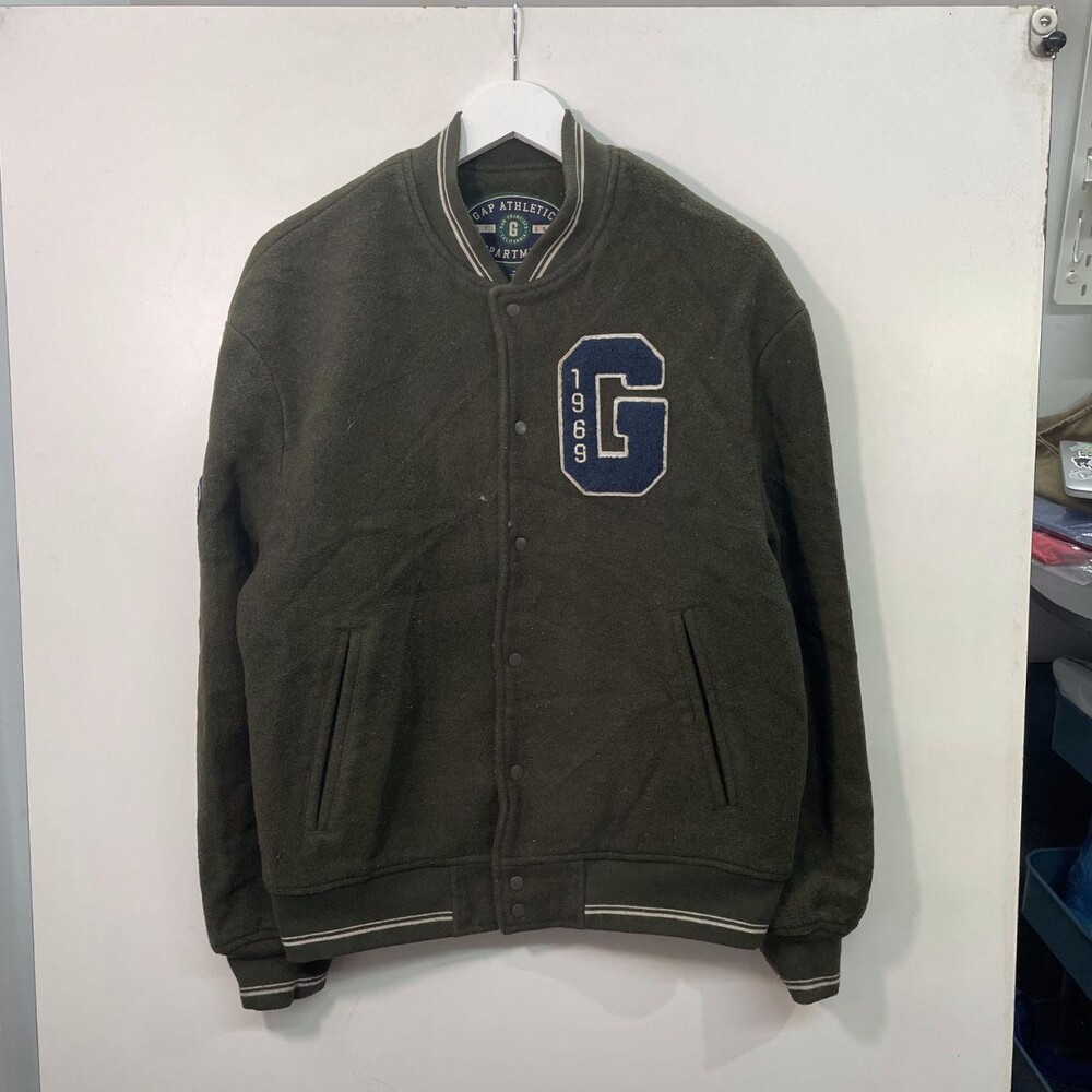 Gap Men's Green and Khaki Jacket